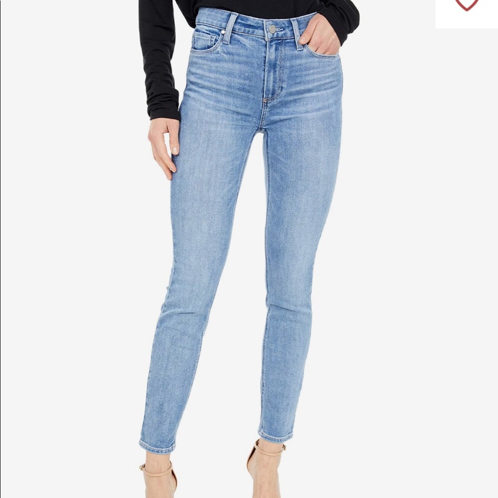 PAIGE Hoxton Ankle Skinny Hot Toddy Size 32